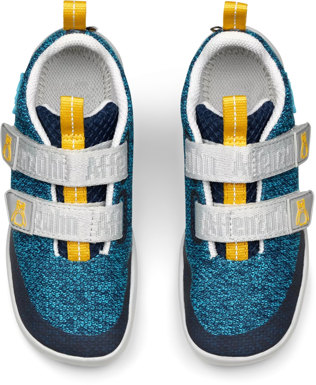 Dětské barefoot boty Affenzahn Sneaker Knit Happy - Penguin